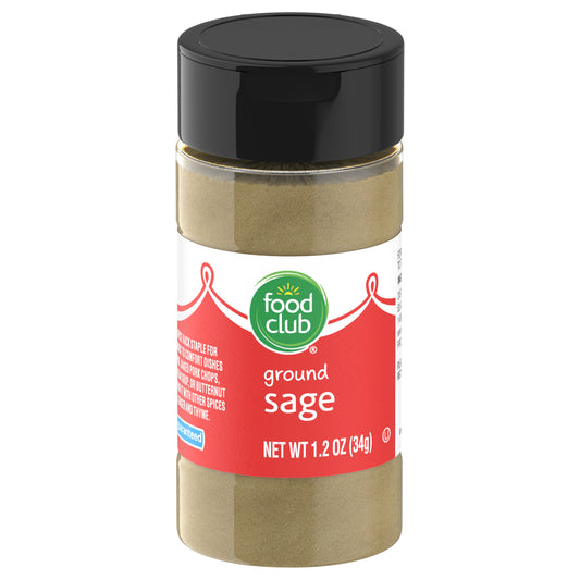 Food Club Ground Sage 1.2 oz