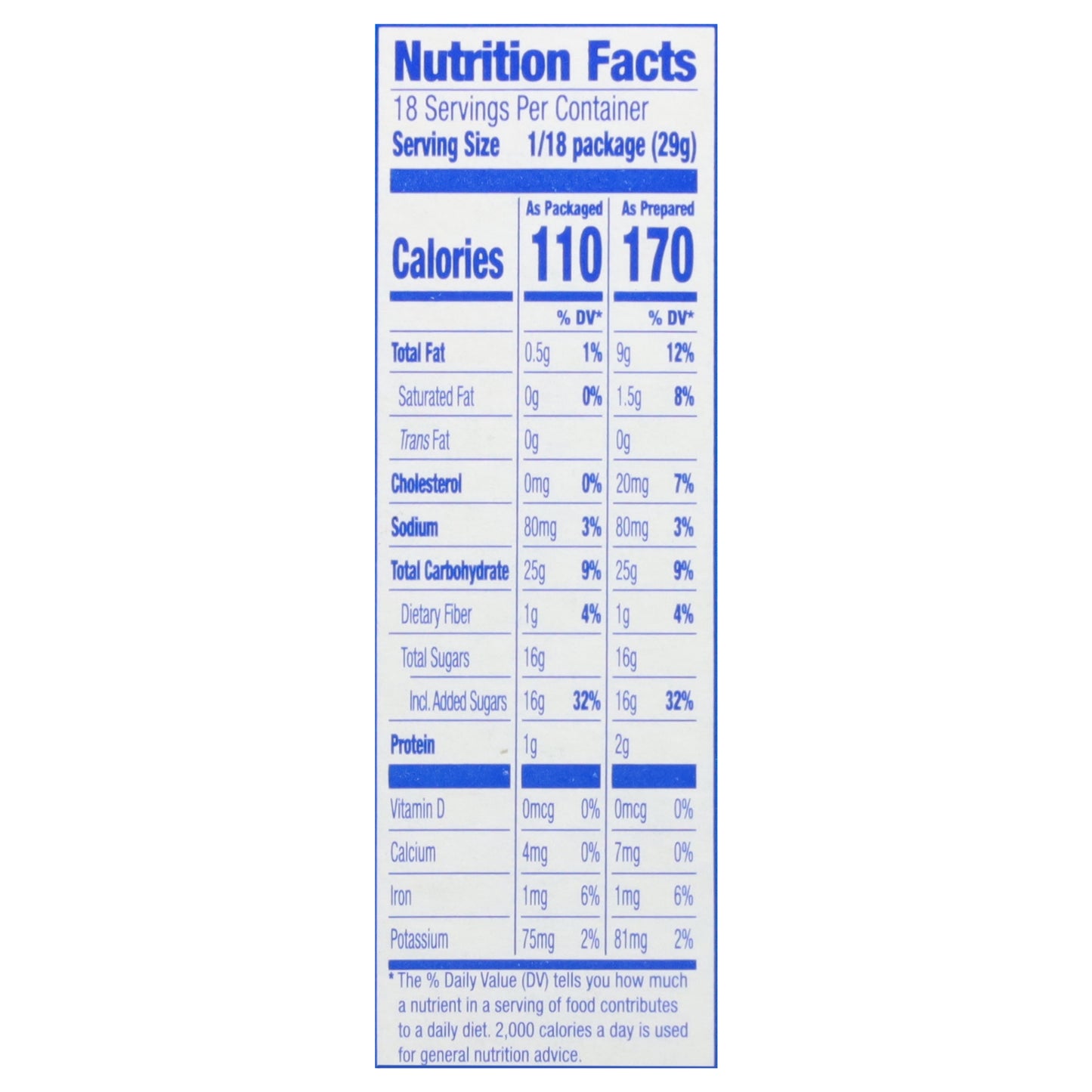 Pillsbury Chocolate Fudge Brownie Mix 18.4 oz