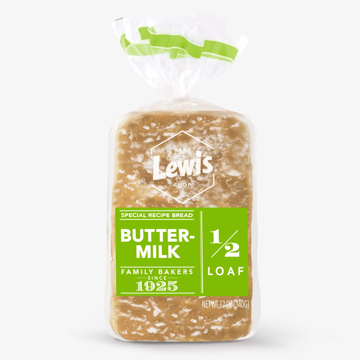 Lewis Bake Shop Buttermilk Bread 1/2 Loaf