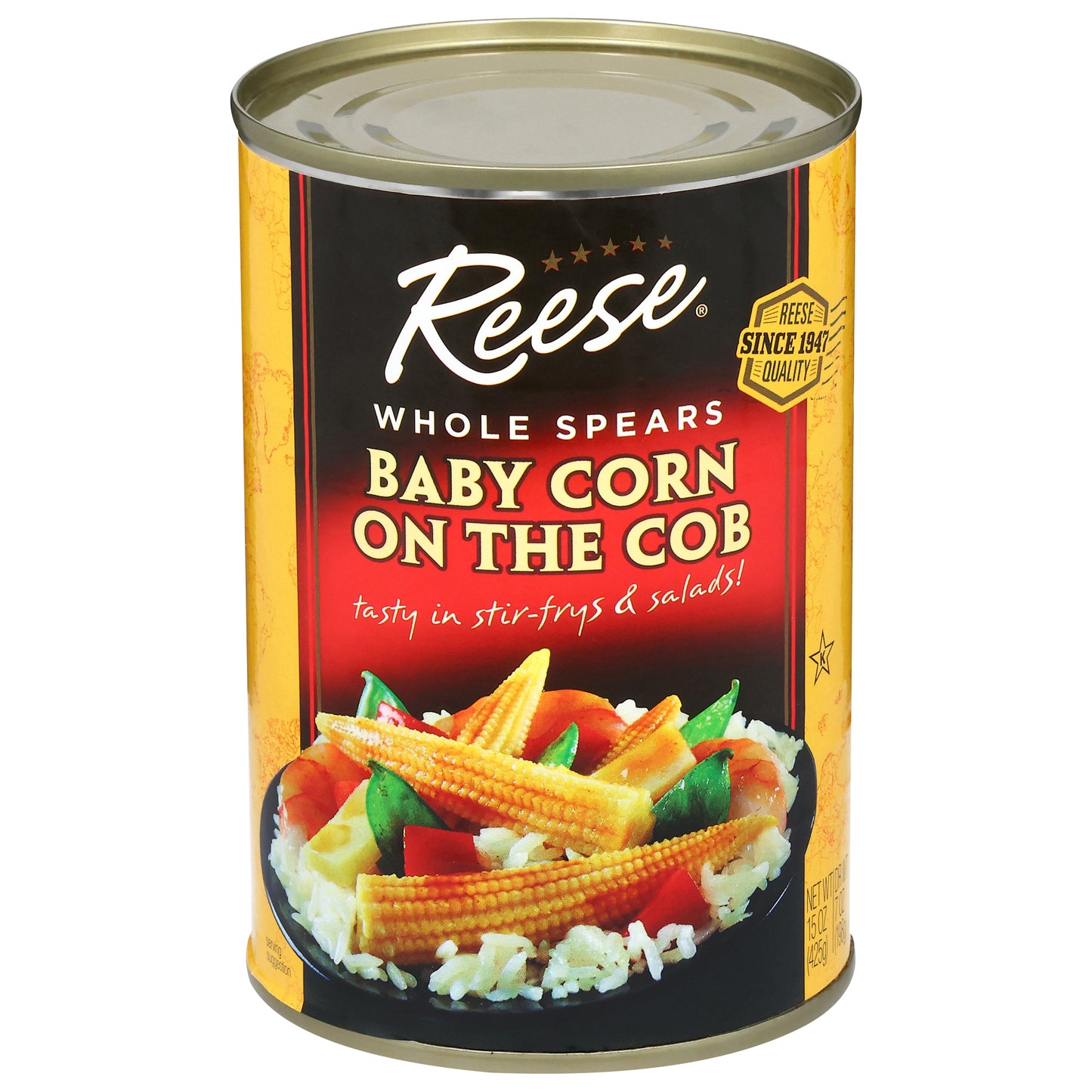 Reese Whole Spears Baby Corn on the Cob 15 oz