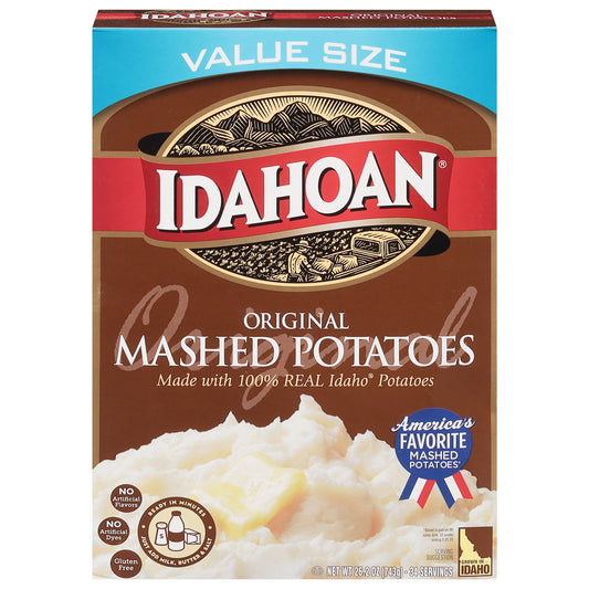 Idahoan Original Mashed Potatoes Value Size 26.2 oz