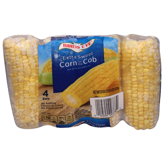 Birds Eye Extra Sweet Corn on the Cob 4 ea