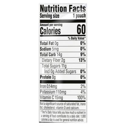 Gerber Natural for Toddler, Apple Pear Peach Toddler Pouch, 3.5 oz Pouch