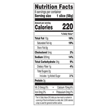 New York Bakery Gluten Free Texas Toast Five Cheese