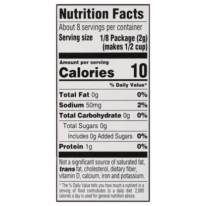 Jell-O Zero Sugar Strawberry Gelatin Dessert Family Size 0.6 oz