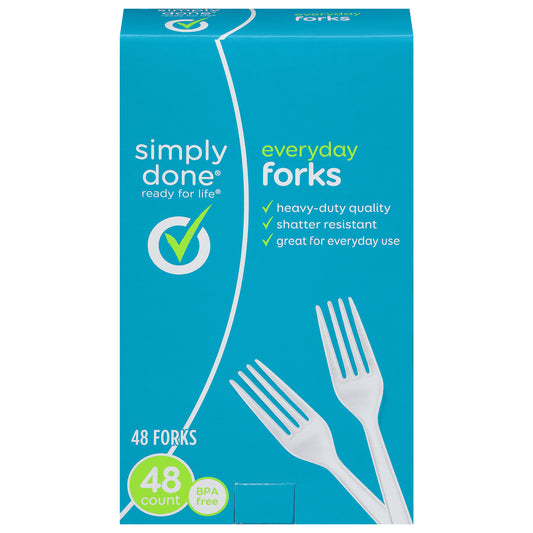 Simply Done Everyday Forks 48 ea