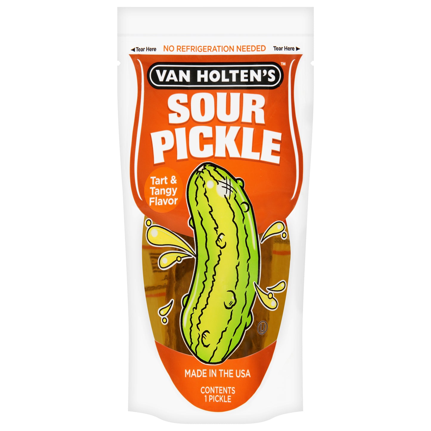 Van Holten's Sour Tart & Tangy Flavor Pickle 1 ea