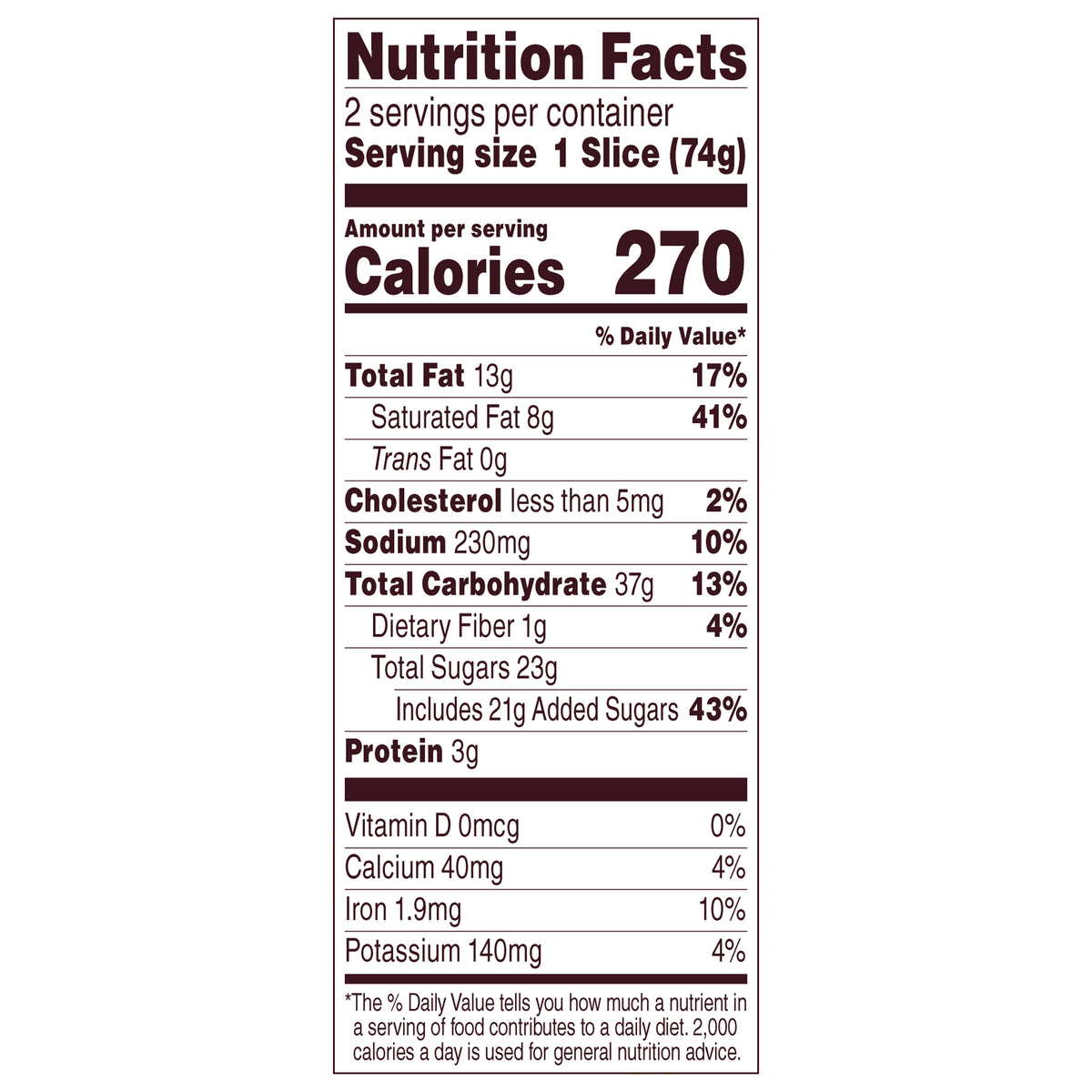 Edwards Cookies and Creme Pie 2 Each