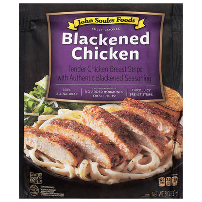 John Soules Foods Fully Cooked Blackened Chicken 8 oz