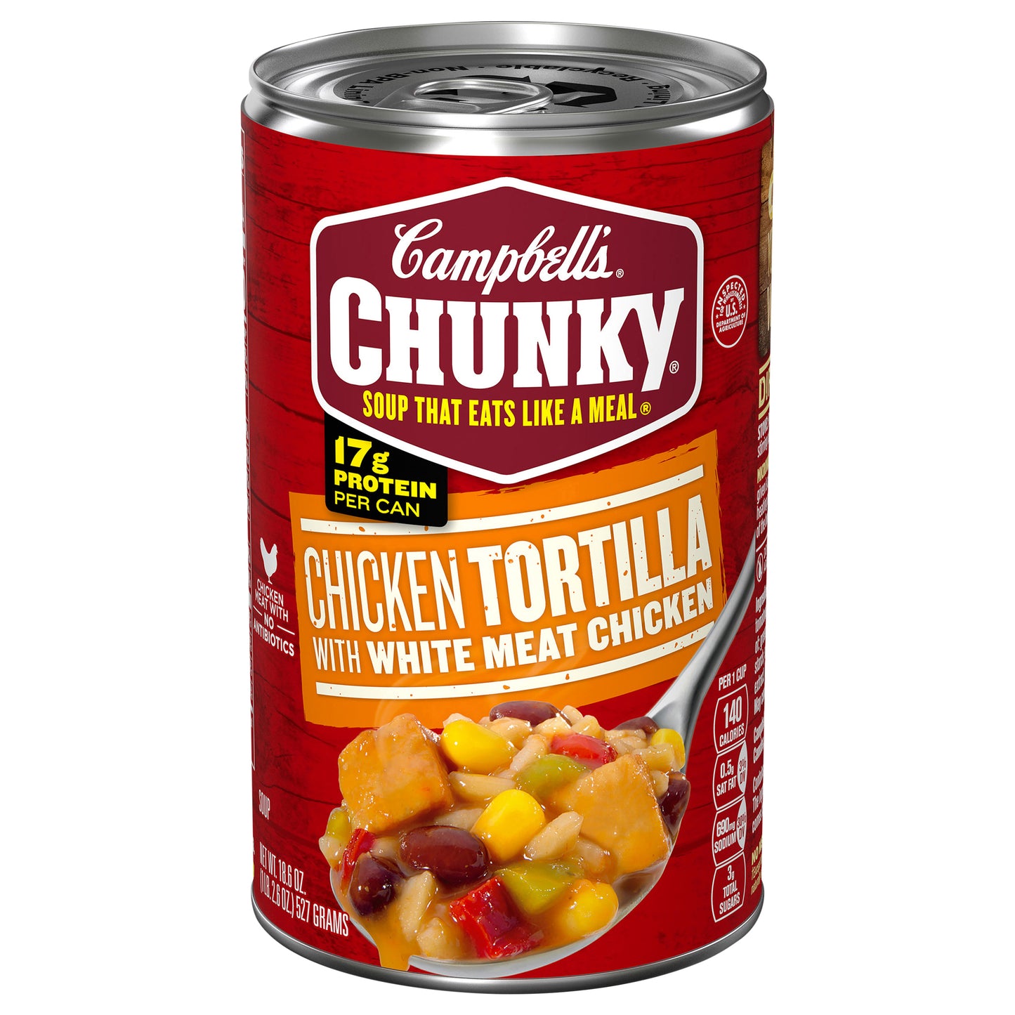 Campbell's Chunky Chicken Tortilla with White Meat Chicken Soup 18.6 oz