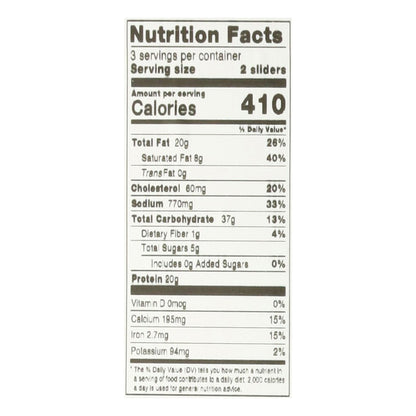 Pick 5 Signature Cheeseburger Sliders 6 Each