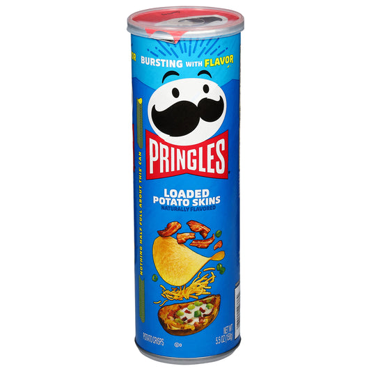 Pringles Loaded Potato Skins Potato Crisps 5.5 oz
