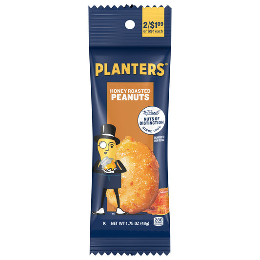 Planters Honey Roasted Peanuts 1.75 oz