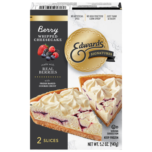 Edwards Signatures Whipped Berry Cheesecake 2 ea