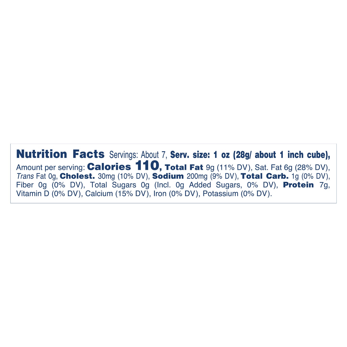 Kraft Flavor Fusions Garlic & Herb Cheddar Cheese