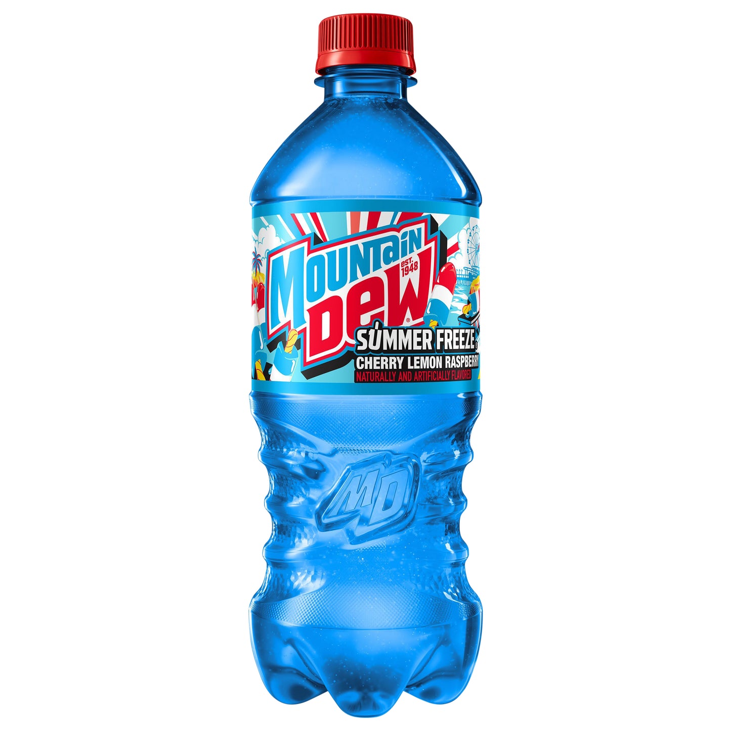 Mountain Dew® Summer Freeze Soda 20 oz Bottle