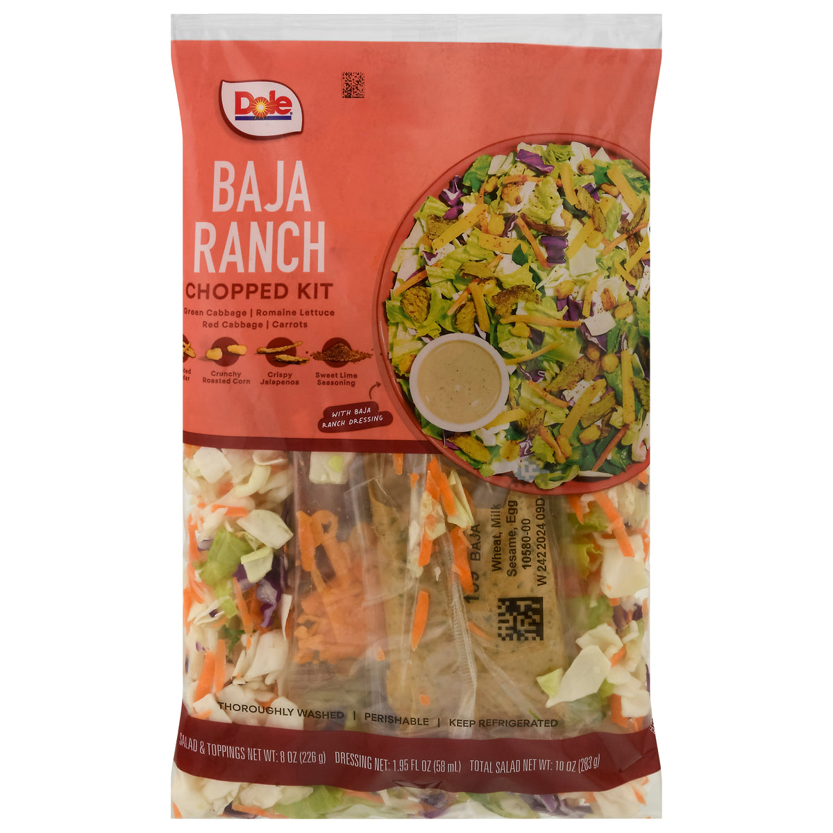 Dole Cadee Ranch Dole Baja Ranch Chopped Kit 1 ea – Douglas Food Valu