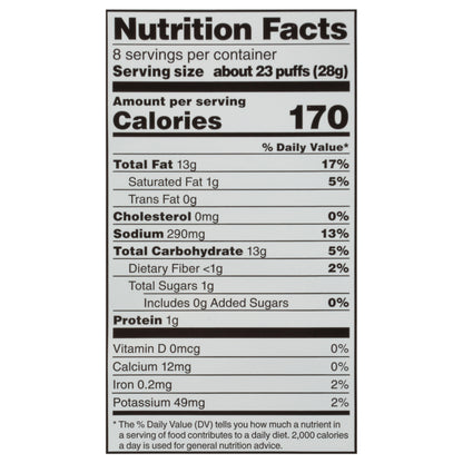 Crav'n Flavor Puffed Original Cheese Snacks 8 oz