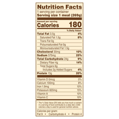 Healthy Choice Cafe Steamers Beef Merlot, Frozen Meal, 9.5 OZ