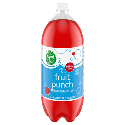 Food Club Fruit Punch Soda 67.6 fl oz