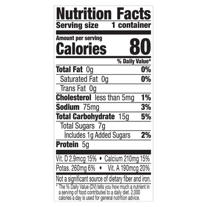 Yoplait Light Strawberries & Bananas Fat Free Yogurt, 6 OZ Yogurt Cup