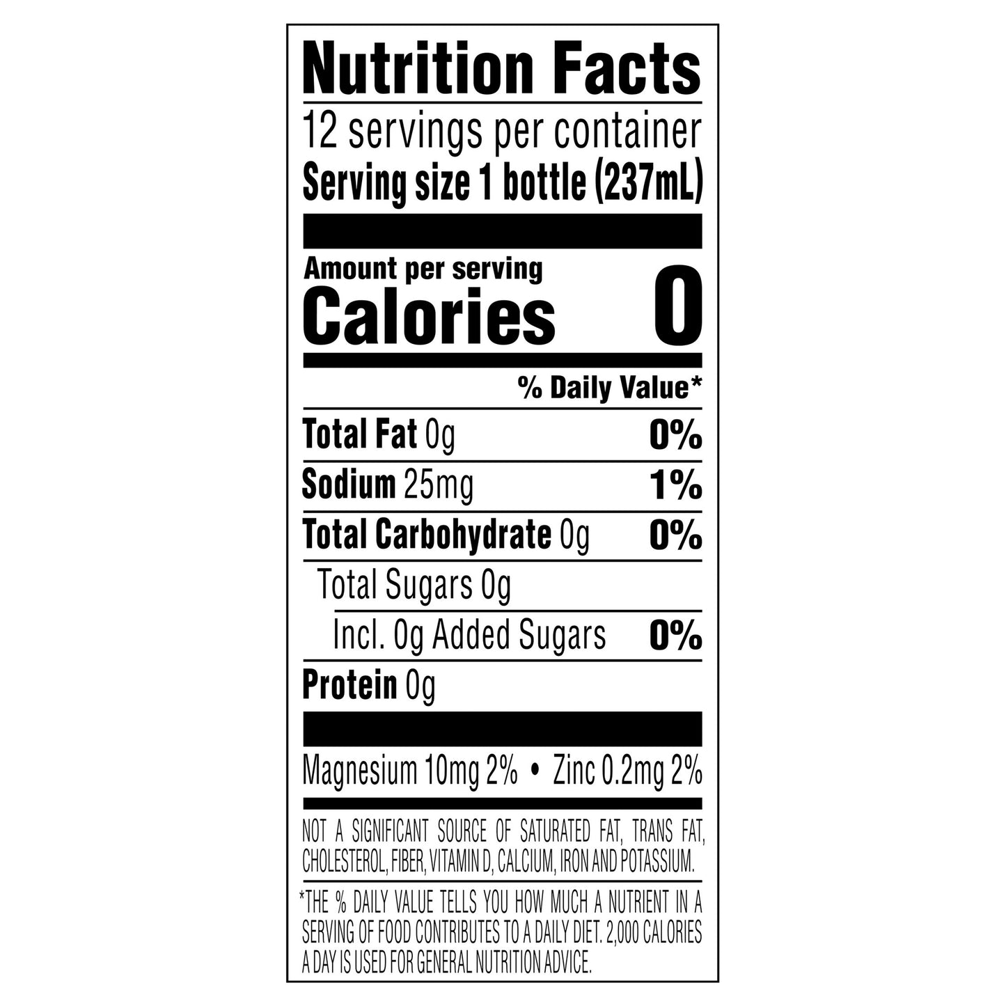 Splash Refresher Lemon Flavored Water, 8 fl oz, 12 Pack