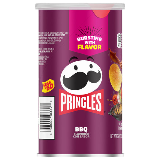 Pringles® BBQ Potato Crisps Chips - 2.5 OZ