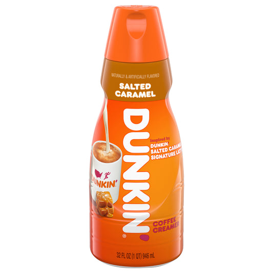 Dunkin' Salted Caramel Coffee Creamer, 32 Oz.