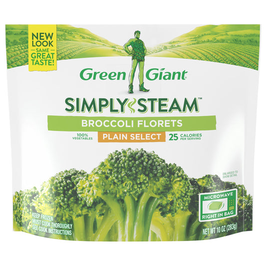 Green Giant® Simply Steam™ Plain Select Broccoli Florets 10 oz. Bag