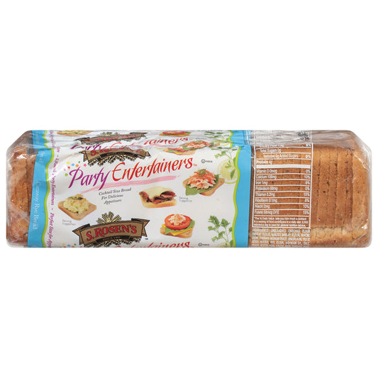 S. Rosen's Party Entertainers Caraway Rye Bread 12 oz