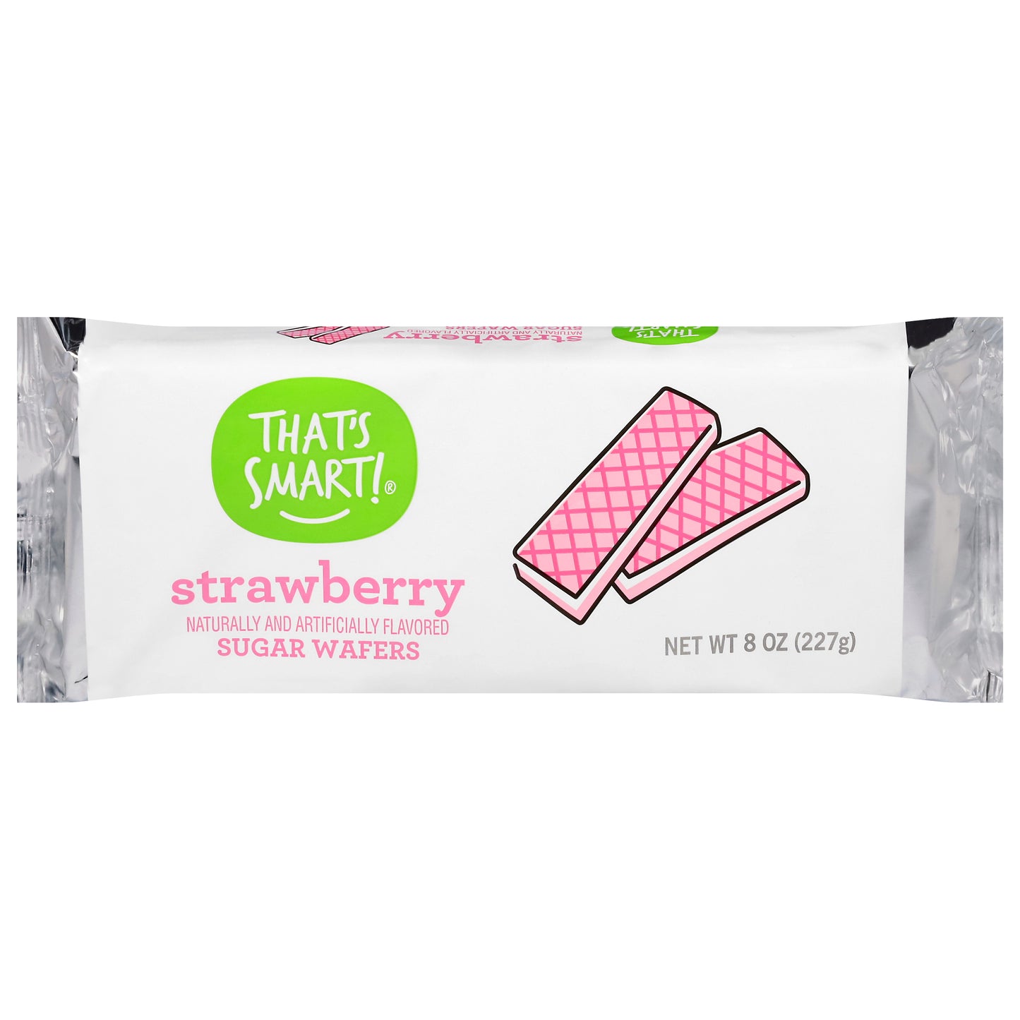 That's Smart! Strawberry Sugar Wafers 8 oz