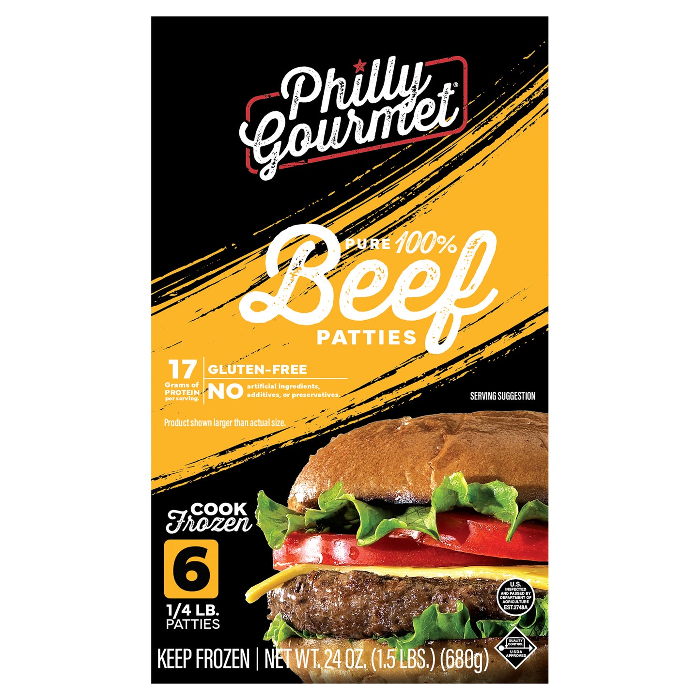 Philly Gourmet Patties 6 ea