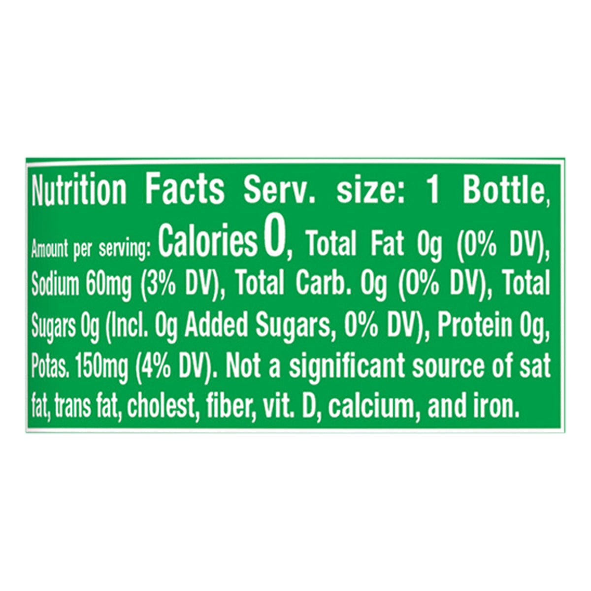 7UP Zero Sugar Lemon Lime Soda, .5 L  bottles, 6 pack