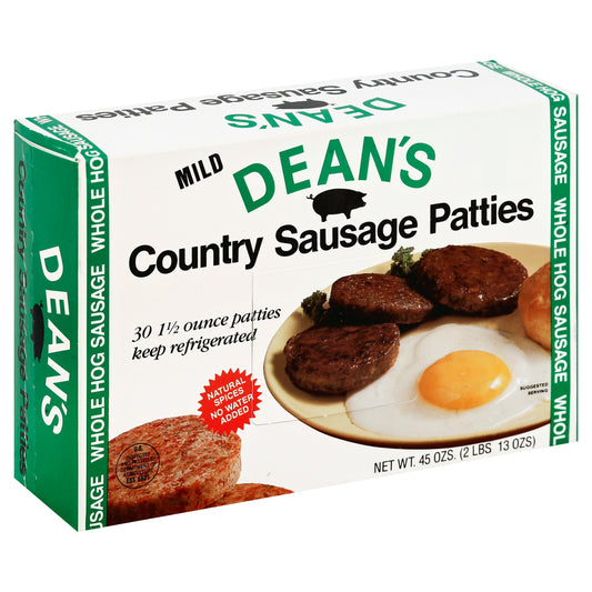 Dean's Sausage Patties 30 ea