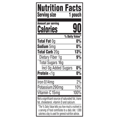 Gerber Natural for Toddler Wonderfoods Banana Blueberry Baby Food, 3.5 oz. Pouch
