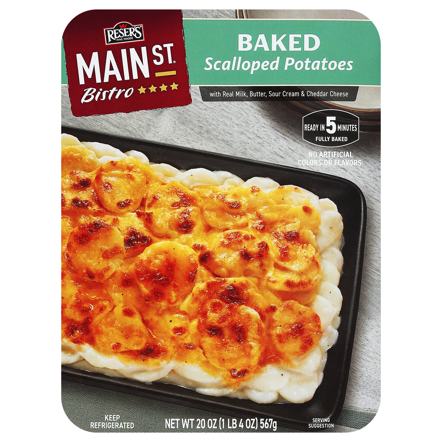 Reser's Main St Bistro Baked Scalloped Potatoes 20 oz.