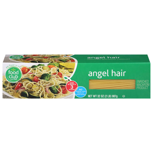 Food Club Angel Hair 32 oz