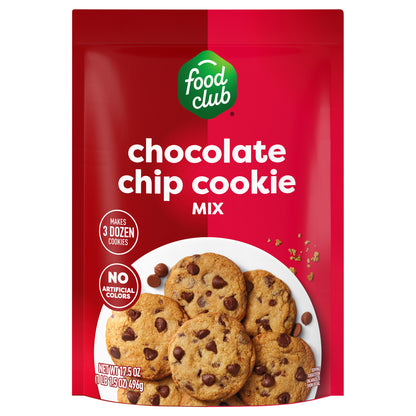 Food Club Chocolate Chip Cookie Mix 17.5 oz