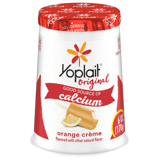 Yoplait Original Orange Creme Low Fat Yogurt, 6 OZ Yogurt Cup