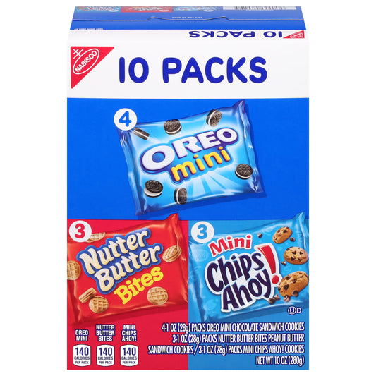 Nabisco Assorted Cookies 10 Packs