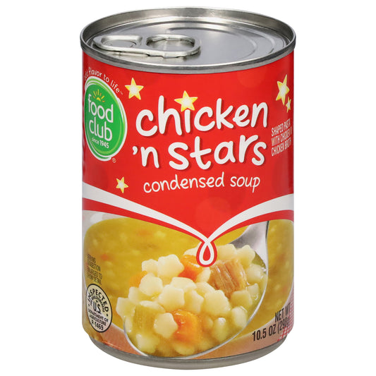 Food Club Chicken 'N Stars Condensed Soup 10.5 oz