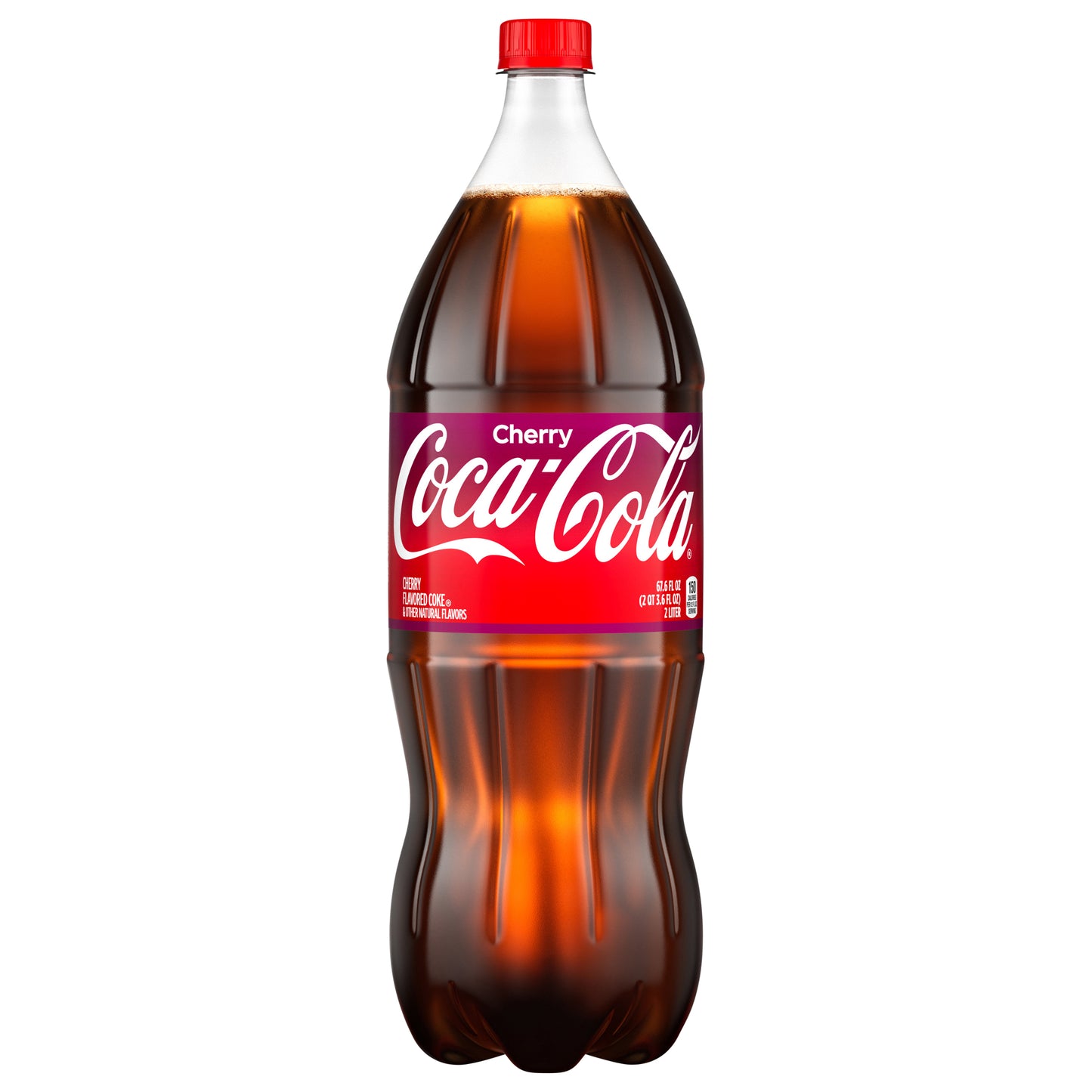 Coca-Cola Cherry Soda Soft Drink, 2 Liters