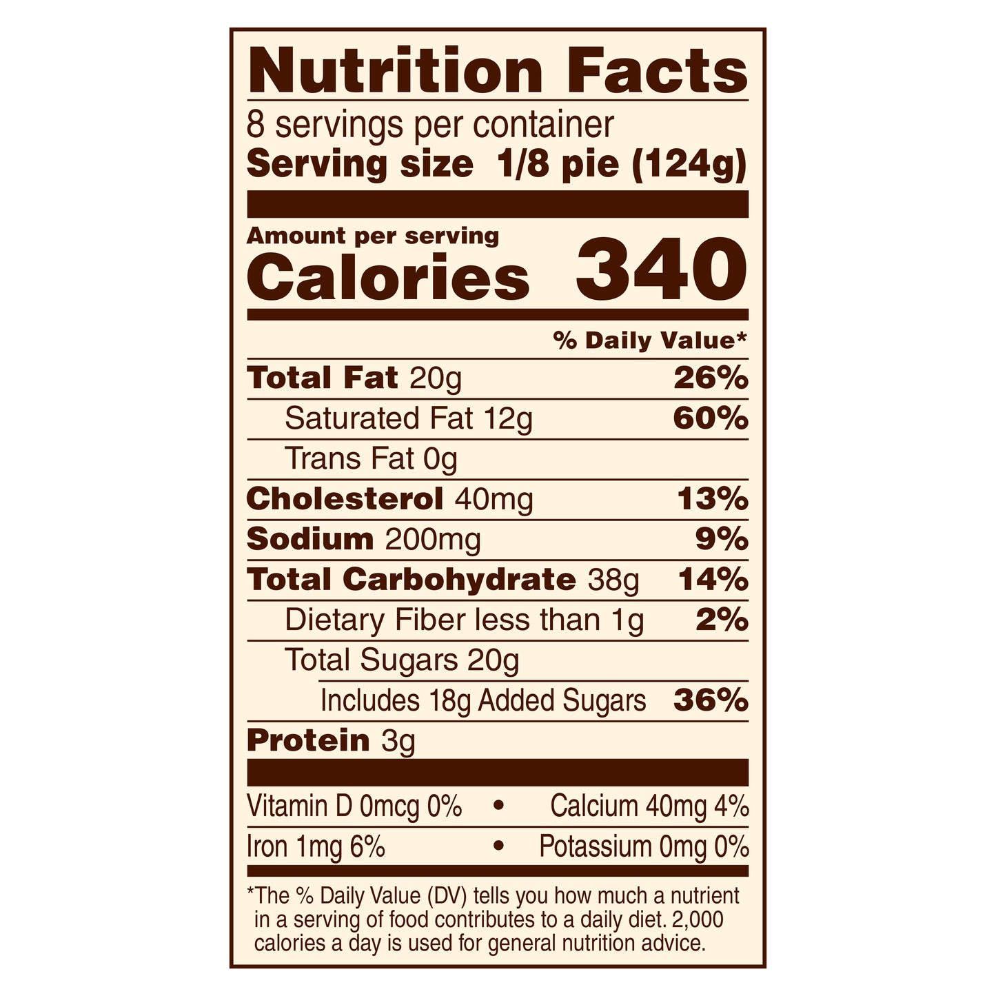 Marie Callender's Banana Cream Pie Frozen Dessert, 34.9 Ounce