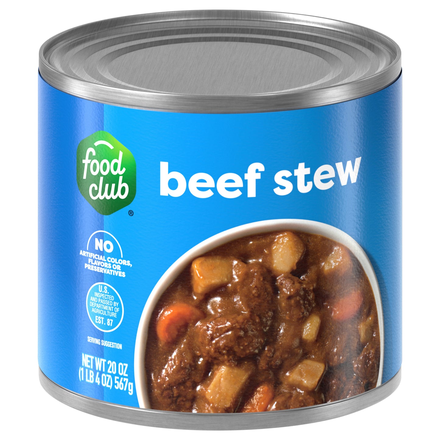 Food Club Beef Stew 20 oz