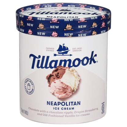 Tillamook Neapolitan Ice Cream 1.5 qt
