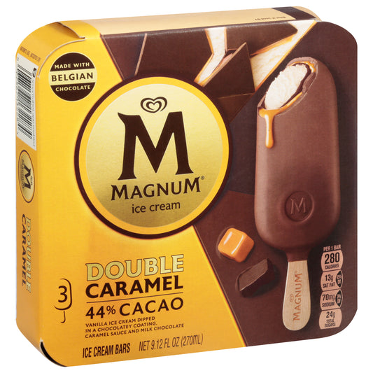 Magnum Double Caramel Ice Cream Bars 3 ea