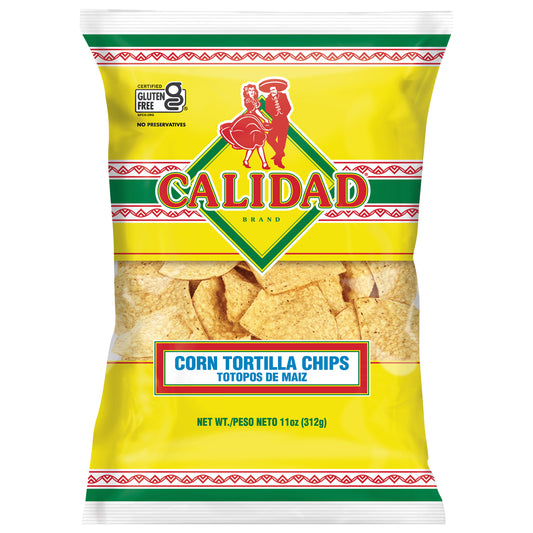 Calidad Corn Tortilla Chips, 11 oz