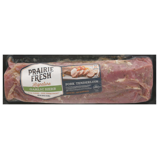 Prairie Fresh Signature Garlic Herb Pork Tenderloin 18.4 oz