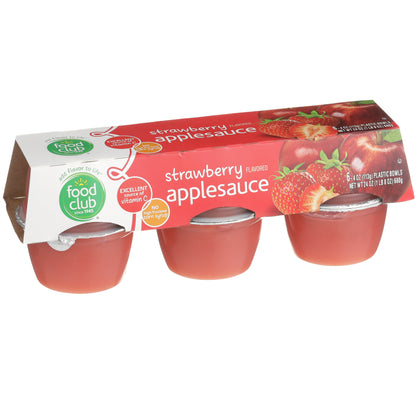 Strawberry Flavored Applesauce
