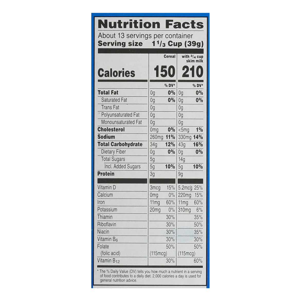 Kellogg's Crispix Family Size Original Cereal 18 oz